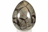 7.6" Septarian "Dragon Egg" Geode - Removable Section - #200203-1